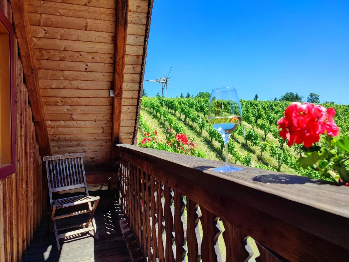 Weingut Winzerzimmer Rothschaedl Leutschach Kültér fotó