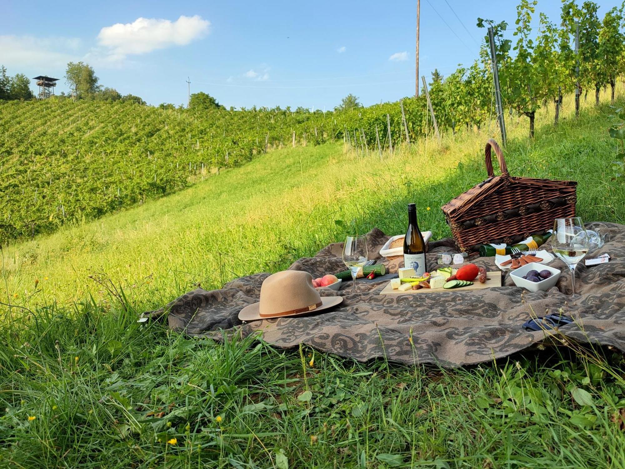Weingut Winzerzimmer Rothschaedl Leutschach Kültér fotó