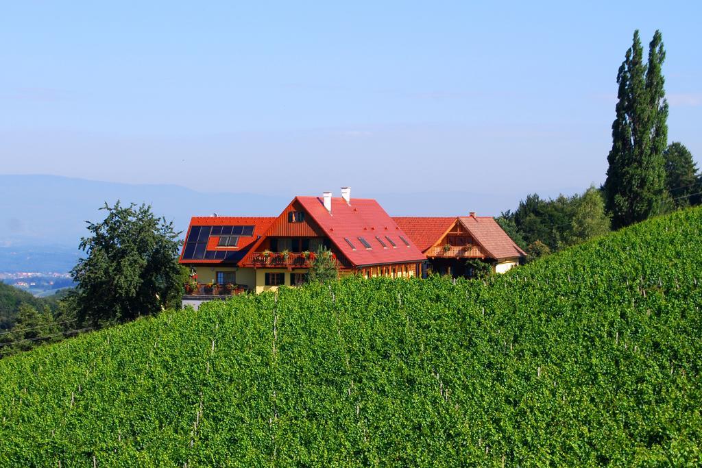 Weingut Winzerzimmer Rothschaedl Leutschach Kültér fotó